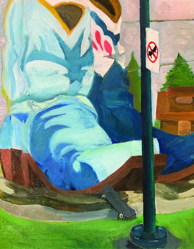 Hat n' Boots Park, 2021
16x12 Oil on Canvas